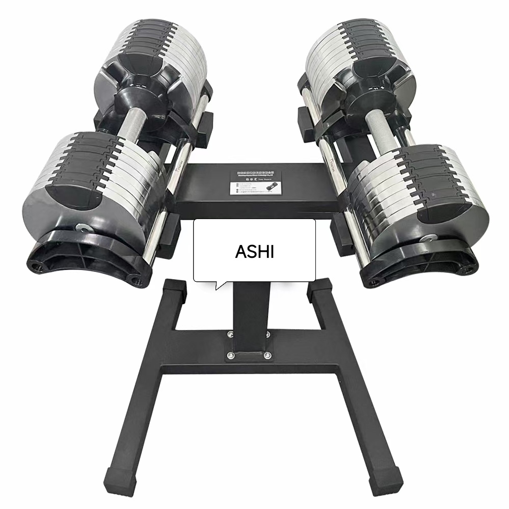 Adjustable Dumbbell Pair 40Kg - Regulowane hantle chromowane 43kg 45kg 50kg