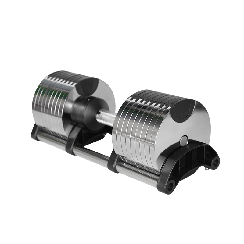 Chromowana regulowana para han – Adjustable Dumbbell Pair 40Kg recenzja i cena