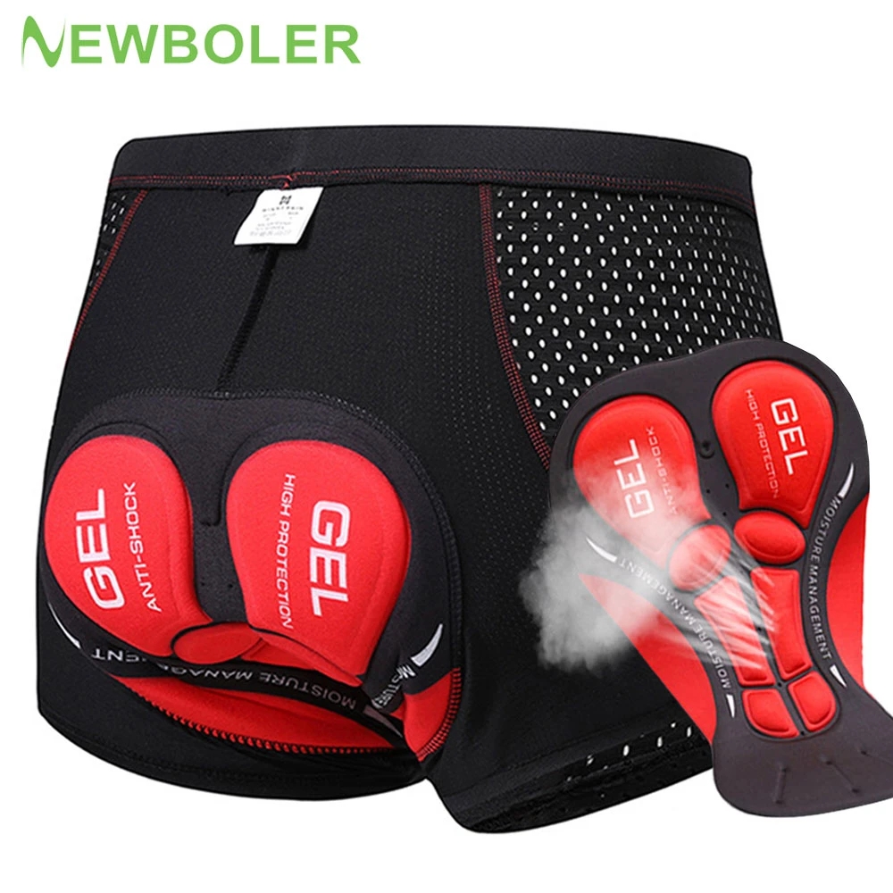 NEWBOLER spodenki rowerowe odd – Padded Cycling Shorts 5D Gel recenzja i cena