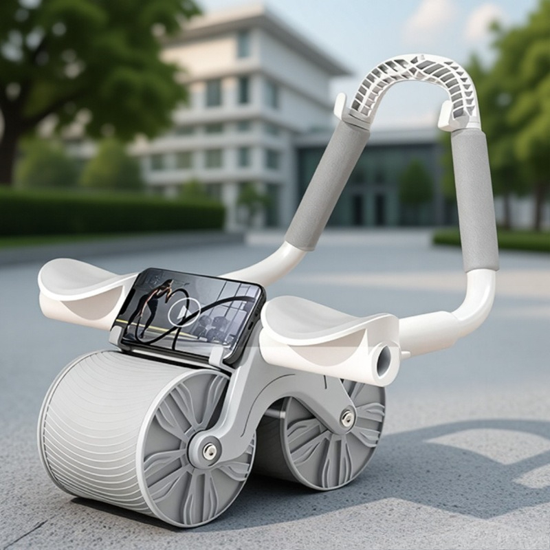 Automatyczny wałek do ćwiczeń  – Ab Roller Wheel With Elbow Support recenzja i cena