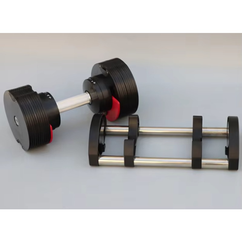 Regulowany zestaw hantli ze st – Adjustable Dumbbell Pair 40Kg recenzja i cena